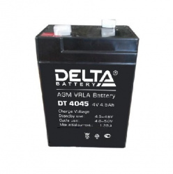 Аккумулятор 4В 4,5 А/ч  Delta DT 4045